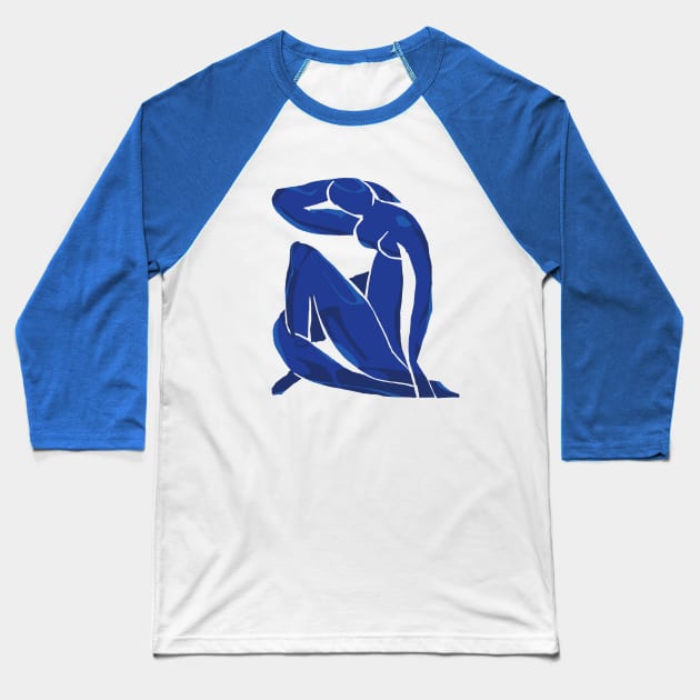 Matisse Blue Nudes Baseball T-Shirt by nabakumov